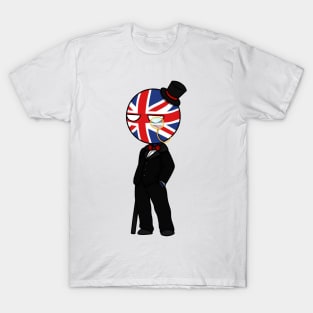 united kingdom country human chibi T-Shirt